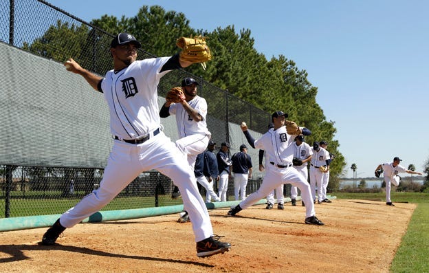 Pitchers and catchers report' always great to hear