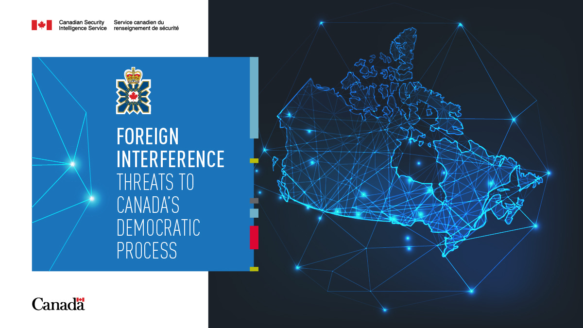 CSIS Canada on X: "As part of Canada's ongoing efforts to protect our  democratic processes, CSIS has published a report to highlight the threat  of foreign interference. Read about it here: https://t.co/Smg9cUQkEL