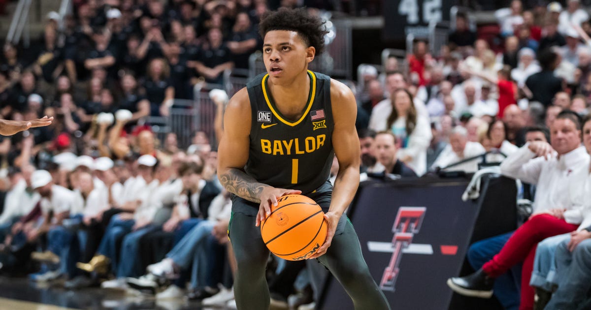 Baylor guard Keyonte George to miss Monday's game against Oklahoma State  with ankle injury - On3