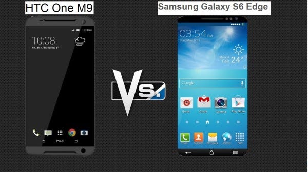 htc one m9 vs samsung galaxy s6 edge 2015