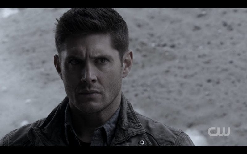 dean winchester with bobby supernatural alt world