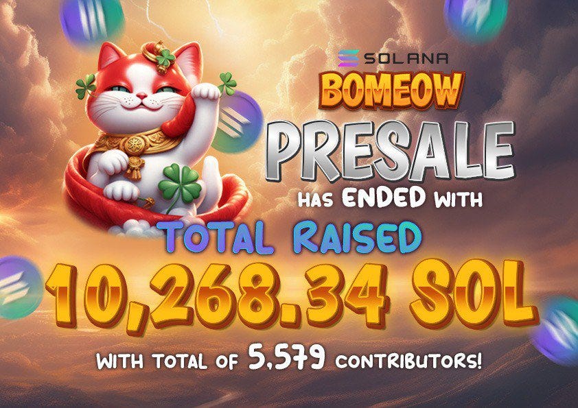 Join the $BOMEOW Revolution: Unleashing the Power of Feline Frenzy in Crypto!