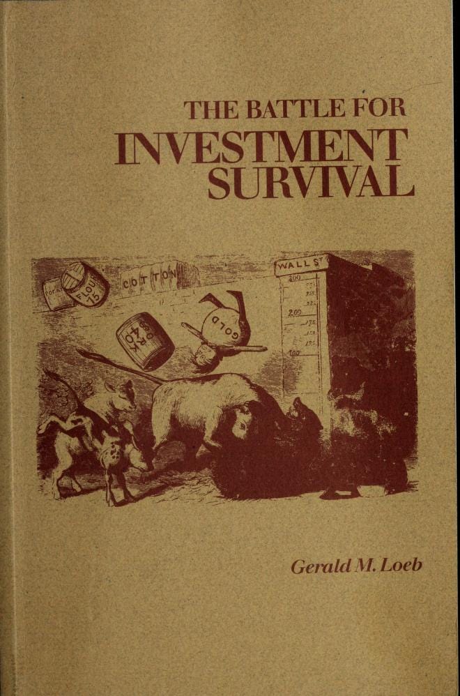 The battle for investment survival : Loeb, Gerald M : Free Download,  Borrow, and Streaming : Internet Archive