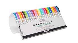 over 25 count zebra mildliner highlighters full set from www.amazon.com