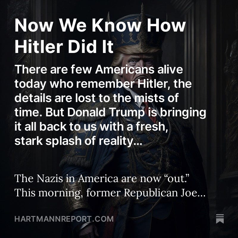Now We Know How Hitler Did It
