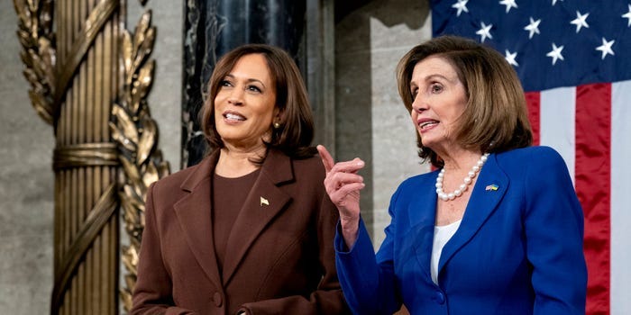 Nancy Pelosi Endorses Kamala Harris for President - Business Insider