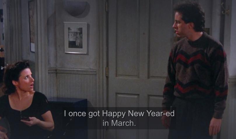 Happy New Year! : r/seinfeld