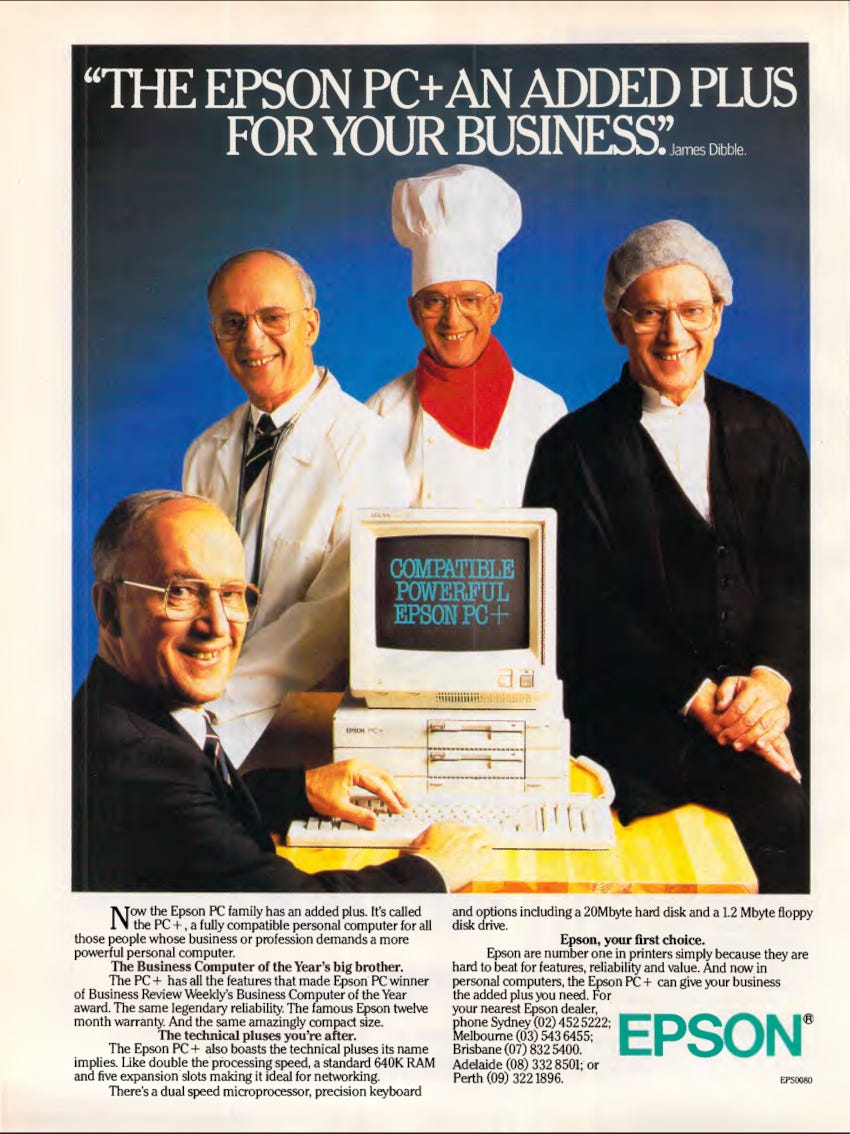 From the August 1986 issue of Australian Personal Computer magazine