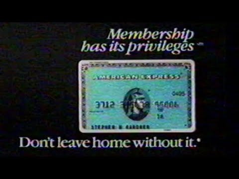 American Express Commercial, Mar 26 1988 - YouTube