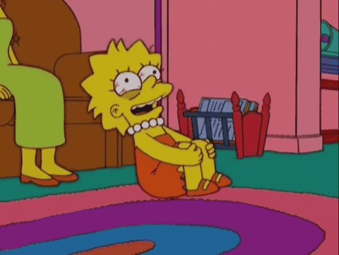 I made an animated GIF out of the "Crazy Lisa Simpson Rocking Back and Forth"  Meme : r/TheSimpsons