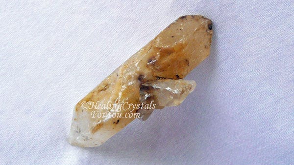 Natural wand shaped Selenite