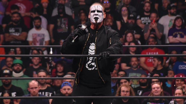 Sting in the ring 