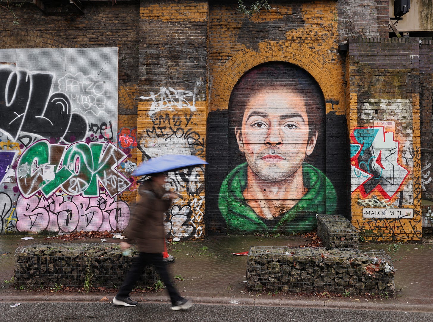 Luigi Mangione, accused of US CEO murder, depicted in London mural | Reuters