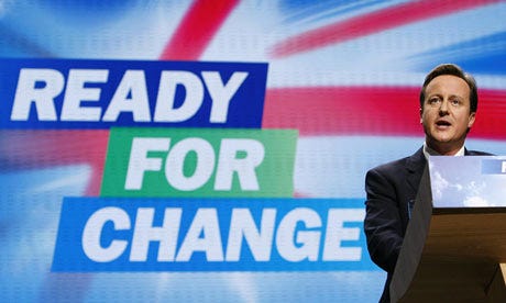 How much applause did David Cameron get with his 2009 conservative party conference speech? | Politics | theguardian.com