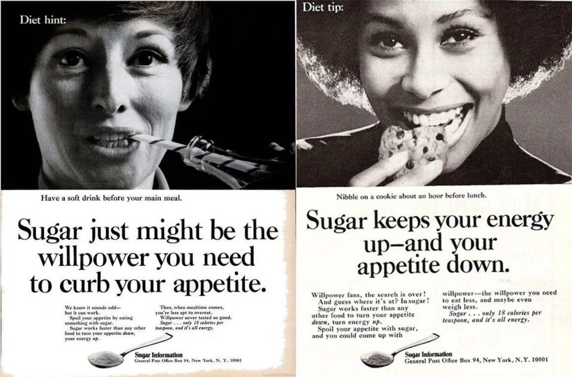 Misleading vintage ads about the dietary benefits of sugar, 1950s-1960s -  Rare Historical Photos