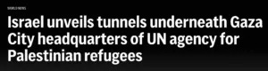 Associated Press Hamas tunnels headline 