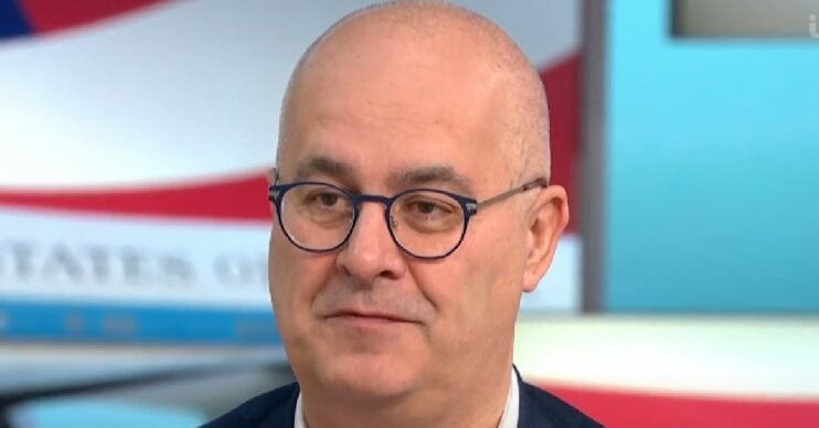 Iain Dale smiling on GMB