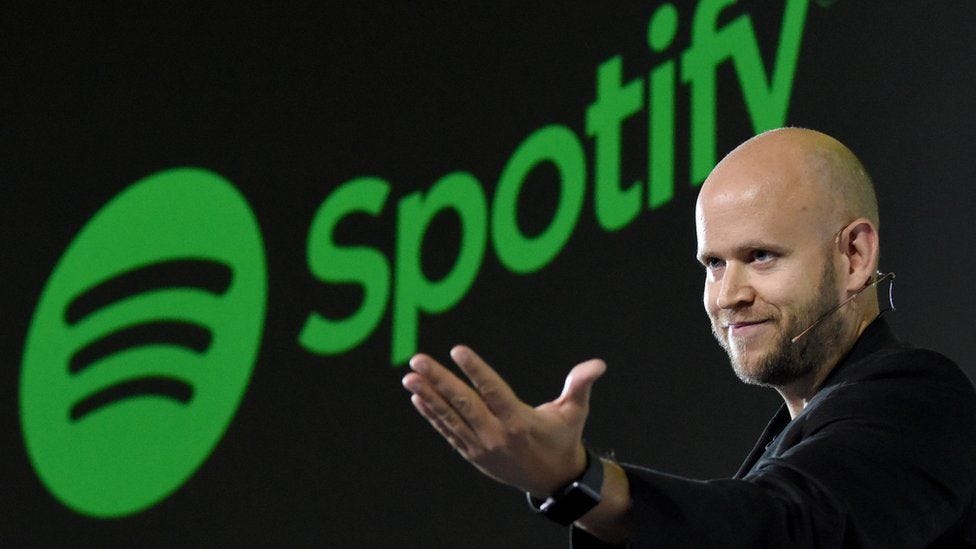 Spotify closes in on stock market listing - BBC News