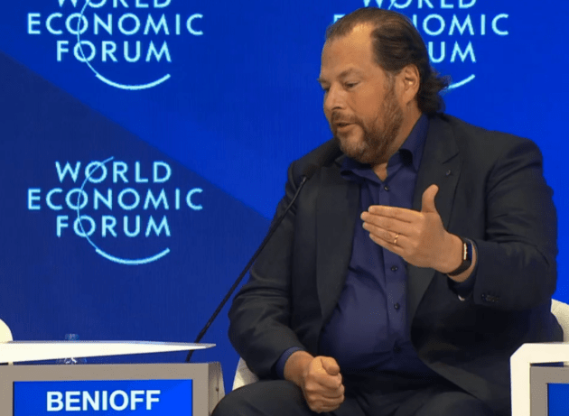 Salesforce founder and CEO Marc Benioff serves as the inaugural Chair ...