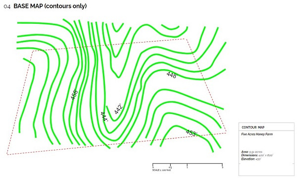 contour map