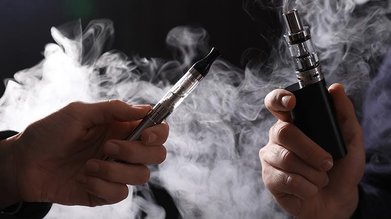 e cigarettes not safe alternative to smoking