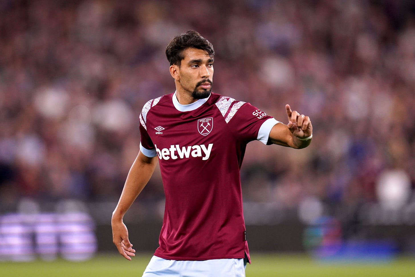 West Ham to treat unusual Lucas Paqueta injury with great care, David Moyes  says | The Independent