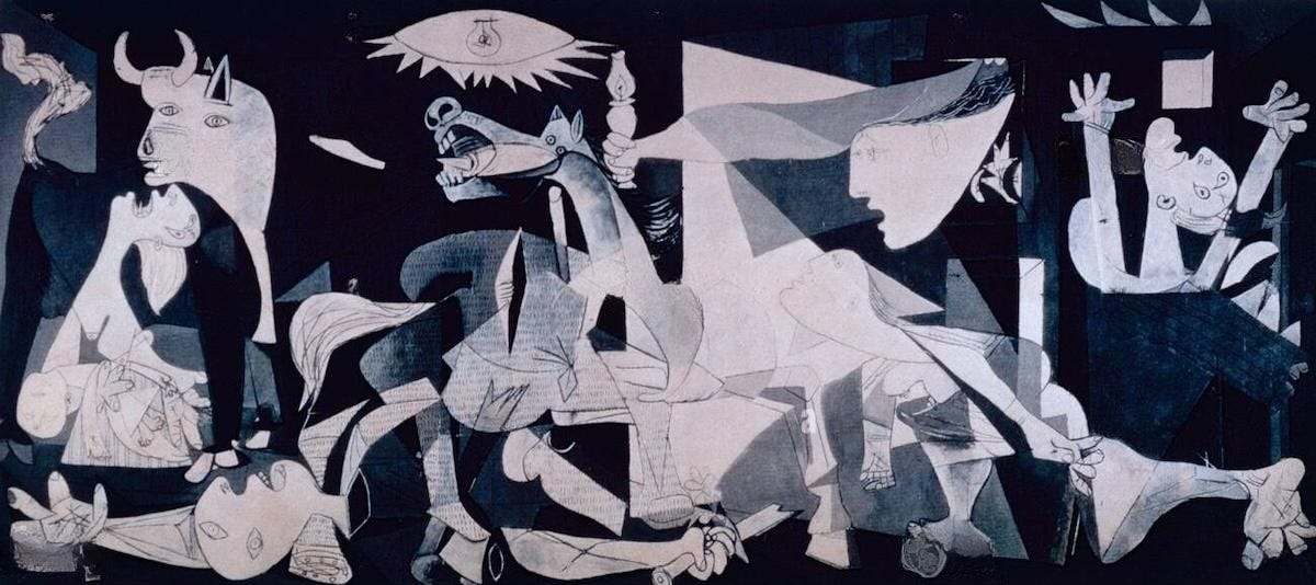 Guernica, 1937 by Pablo Picasso Guernica, 1937 by Pablo Picasso