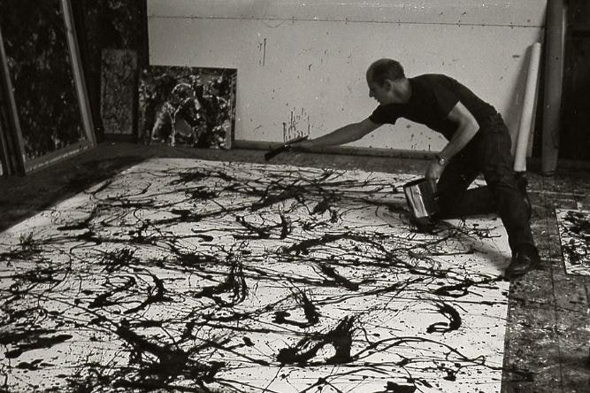 How Did Jackson Pollock Create His Paintings? — Sarah Ransome Art