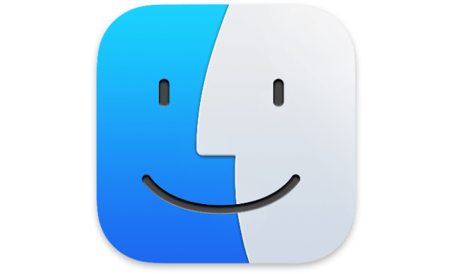 A.I. personal computers made up 14% of quarterly shipments with Apple Mac leading the way - Canalys. Image: macOS Finder icon