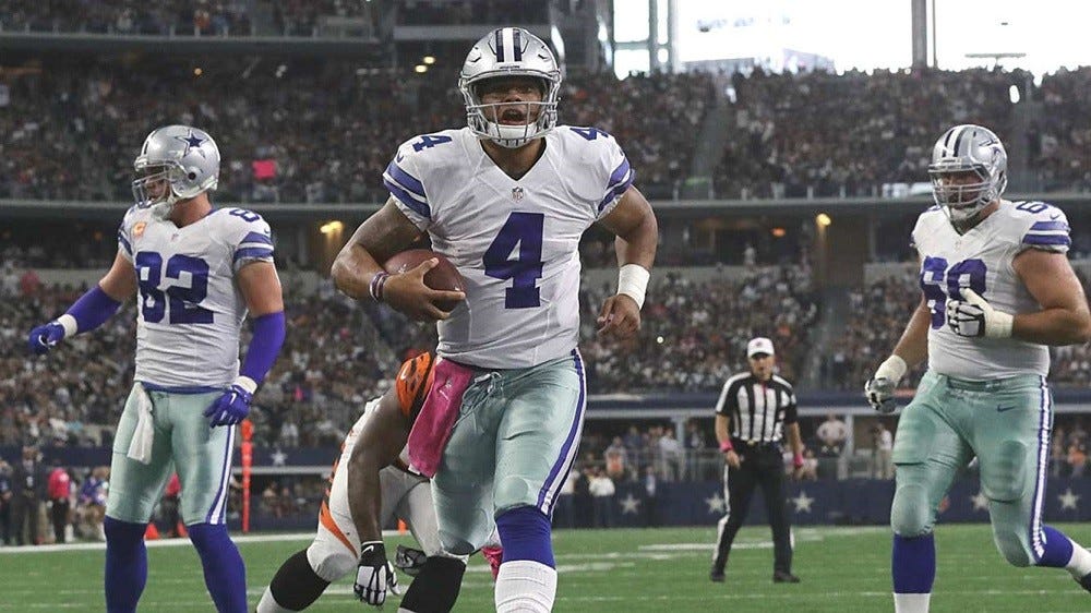 Dak Prescott continues leading Cowboys to victory with Tony Romo out 2016 images