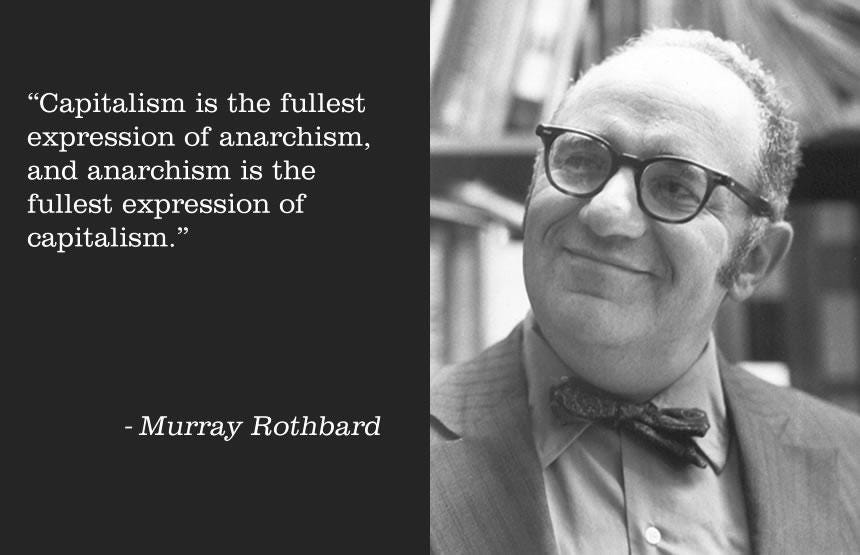 Quote from Murray Rothbard : r/LibertarianQuotes