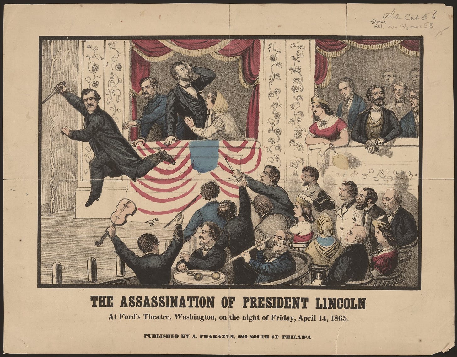 The Assassination of President Lincoln, by Alfred Pharazyn