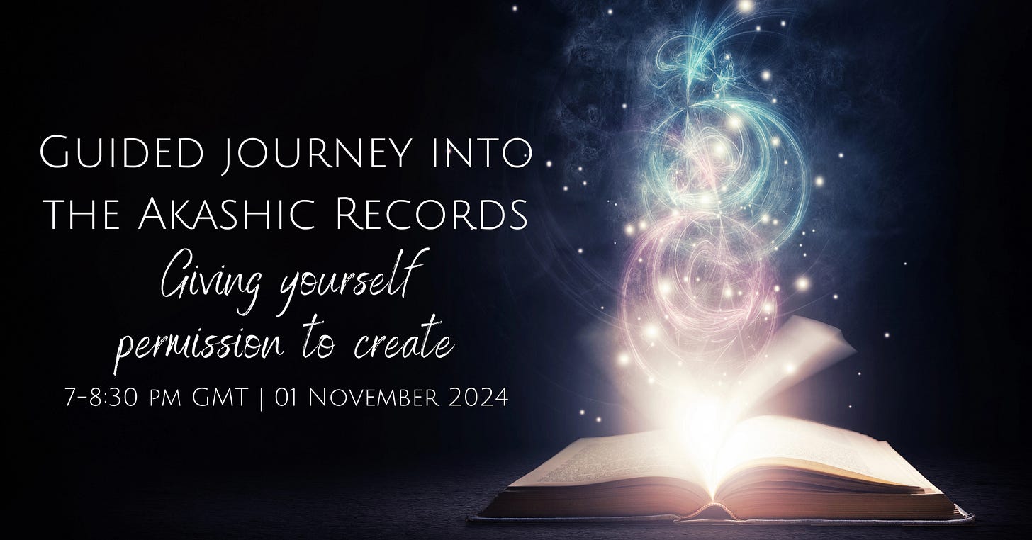 Invitation to the guided journey on 1 November