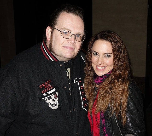 Australian DJ and music writer Ian Bell (pictured with Mel C of the Spice Girls) has died of a heart attack in Paris while on holiday with his family and en route to the UK for the Eurovision Song Contest
