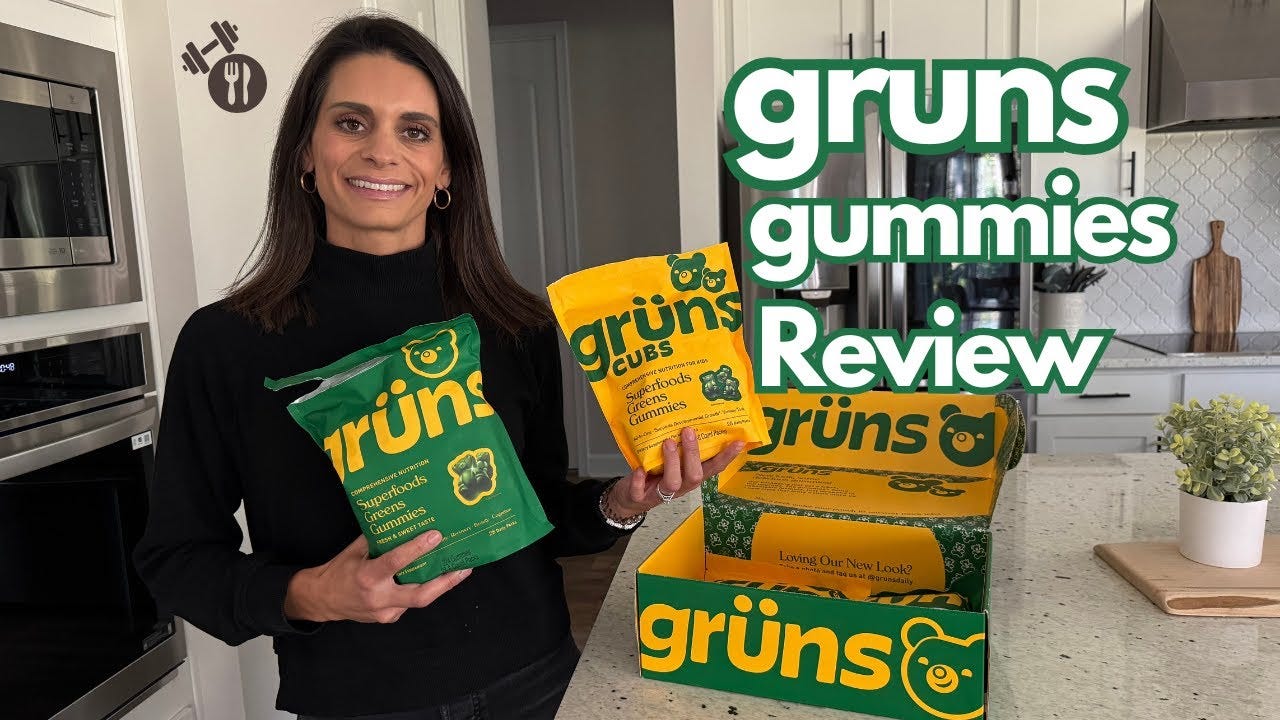 Grüns Review - Adult & Kids Greens Gummies (We Tried Them)