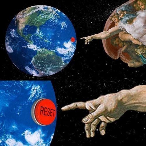 What if the world had a reset button | Art parody, Class ...