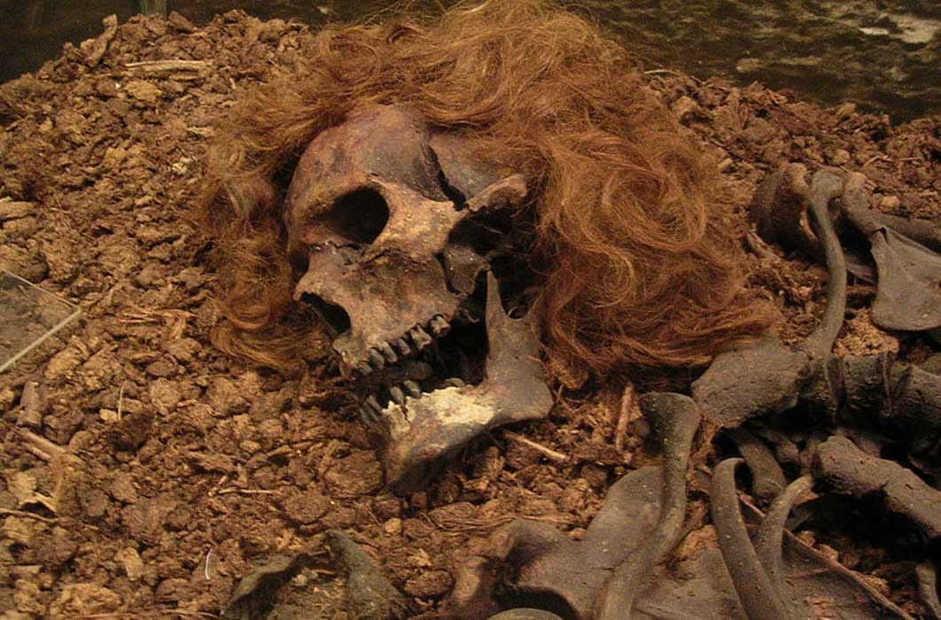 The Bocksten Man is the remains of a Medieval male body found in a bog in Varberg Municipality, Sweden (CC BY-SA 2.0)