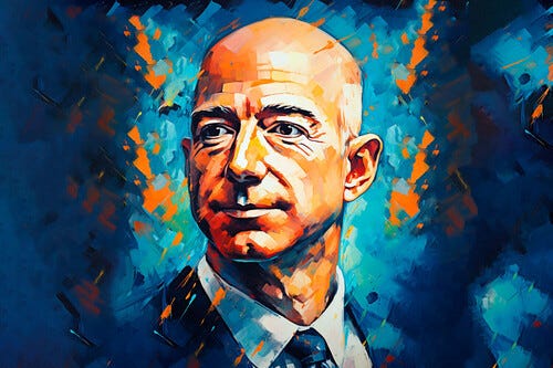 Igualar en fortuna a Jeff Bezos es difícil, pero no imposible: trabajar  durante 45 años ganando 2,1 millones a la hora