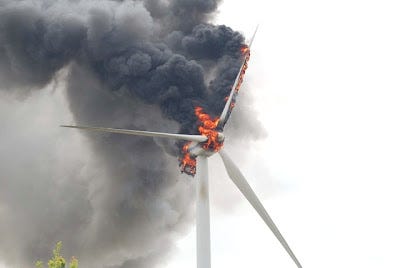The Wind Power Revolution: Wind Turbine Failure Photos