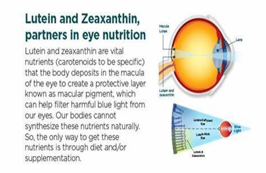 lutein and zeaxanthin 