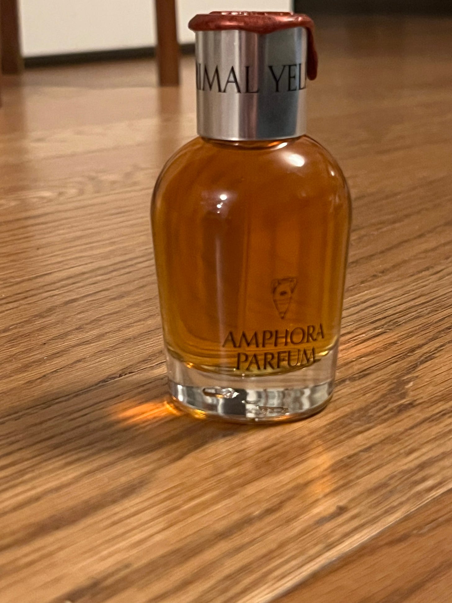 a bottle of Primal Yell perfume