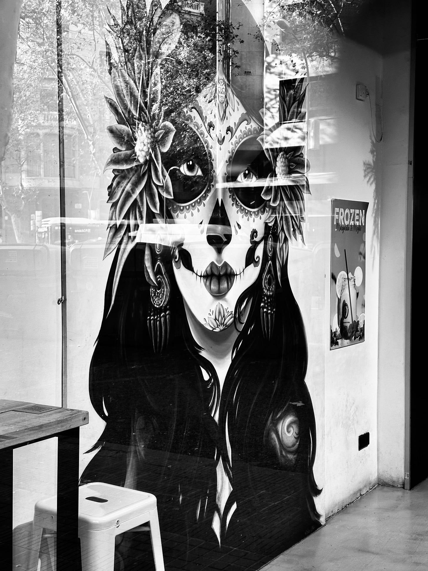 Monochrome photography from Barcelona in Spain