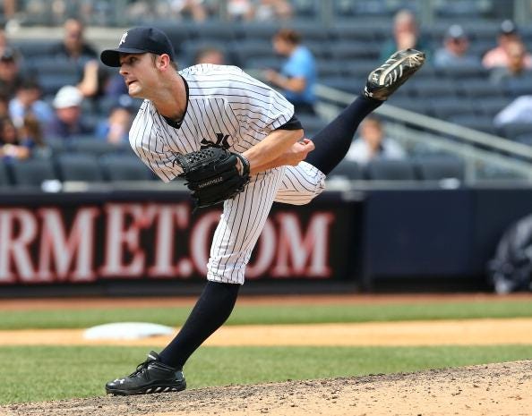 David Robertson has never averaged under 10.4 K/9 in his six-year career. (Photo by Elsa/Getty Images) David Robertson has never averaged under 10.4 K/9 in his six-year career. (Photo by Elsa/Getty Images)