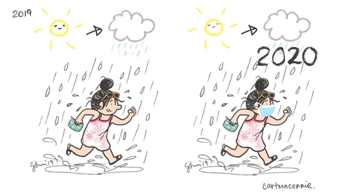 Sketchbook Comics for a Rainy Day sketchbook drawing, connie sun, cartoonconnie