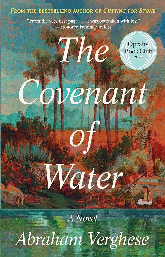 Mis lecturas : Reseña El pacto del agua - Abraham Verghese