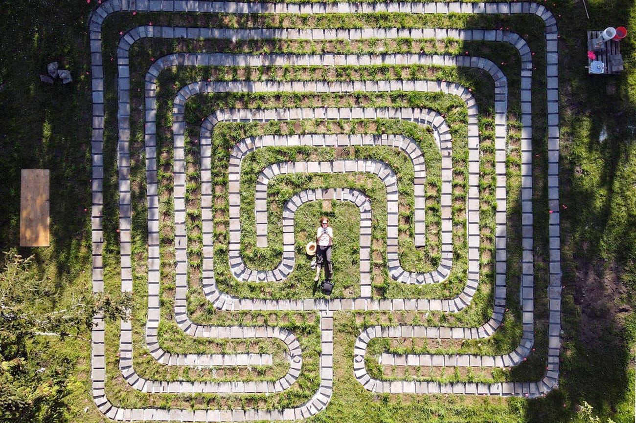 Bellingham Artist Kristen Winn Explores the Meaning and Magic of the  Labyrinth - WhatcomTalk