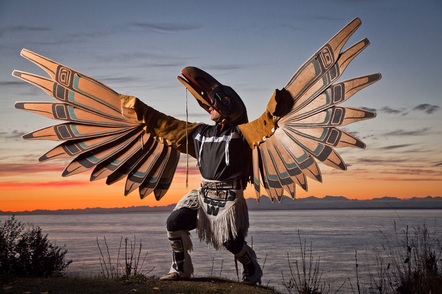 The raven dance of the Tlingit people. Click through for image source. (With images) | Native ...
