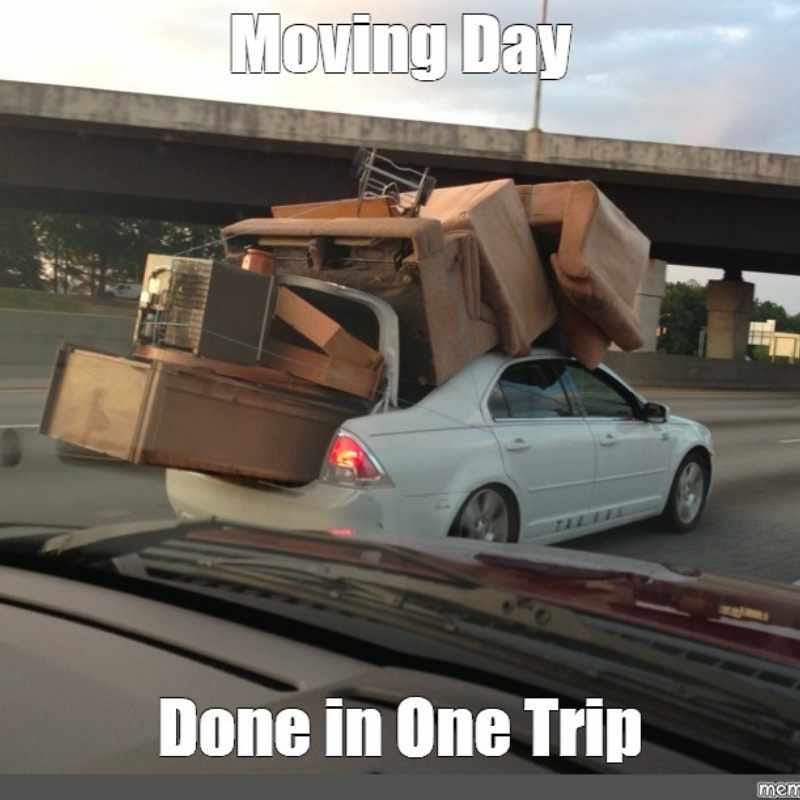 15+ Awesome Moving Memes - Good, Bad And Ugly But Funny