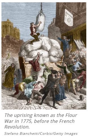 Flour War in 1775