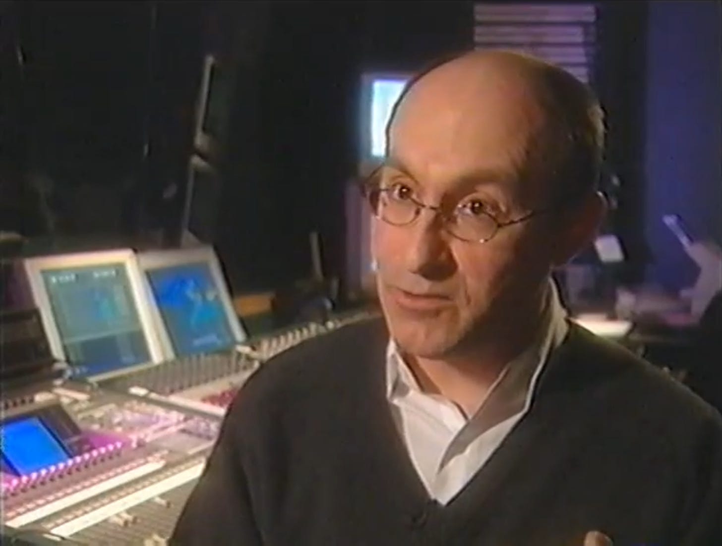 Mike in a video from 2001 discussing the process of recording voiceovers for Pokémon 3 the Movie: Spell of the Unown